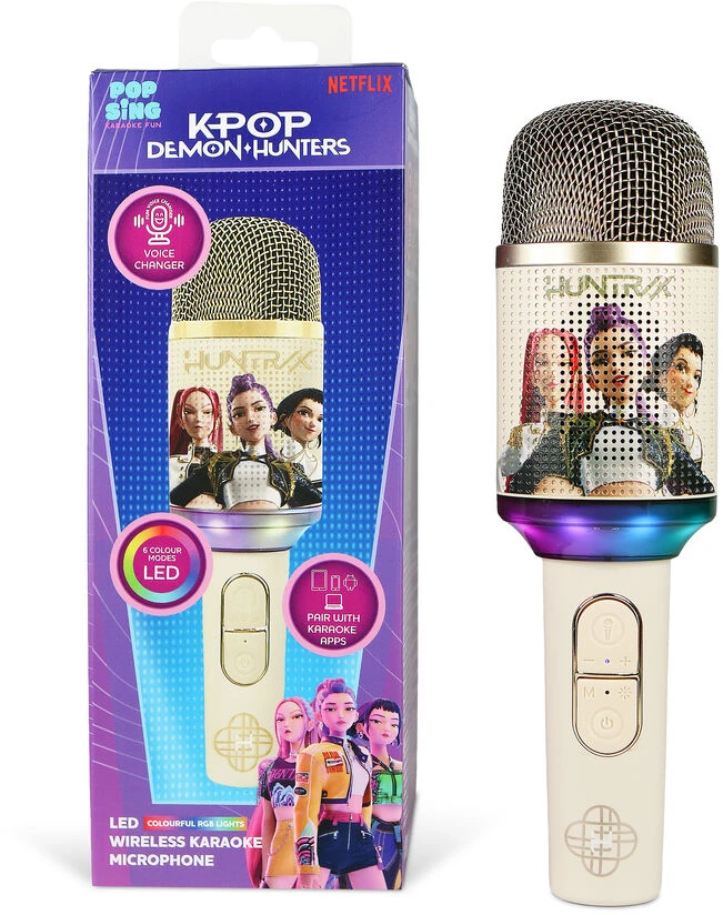 Otl Technologies Kpop Demon Hunter Golden Karaoke Speaker LED