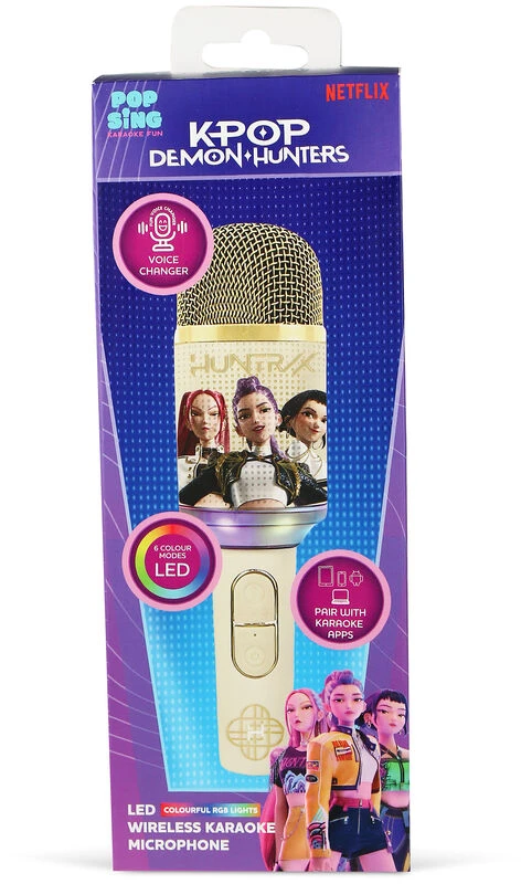 Otl Technologies Kpop Demon Hunter Golden Karaoke Speaker LED