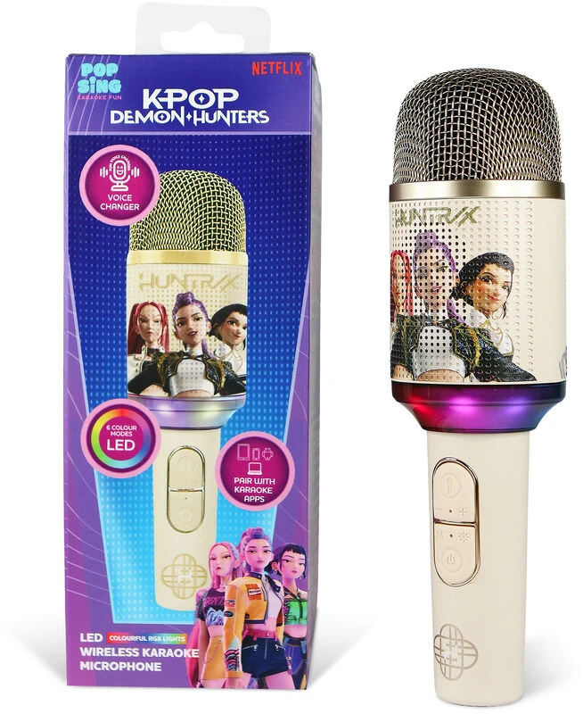Otl Technologies Kpop Demon Hunter Golden Karaoke Speaker LED