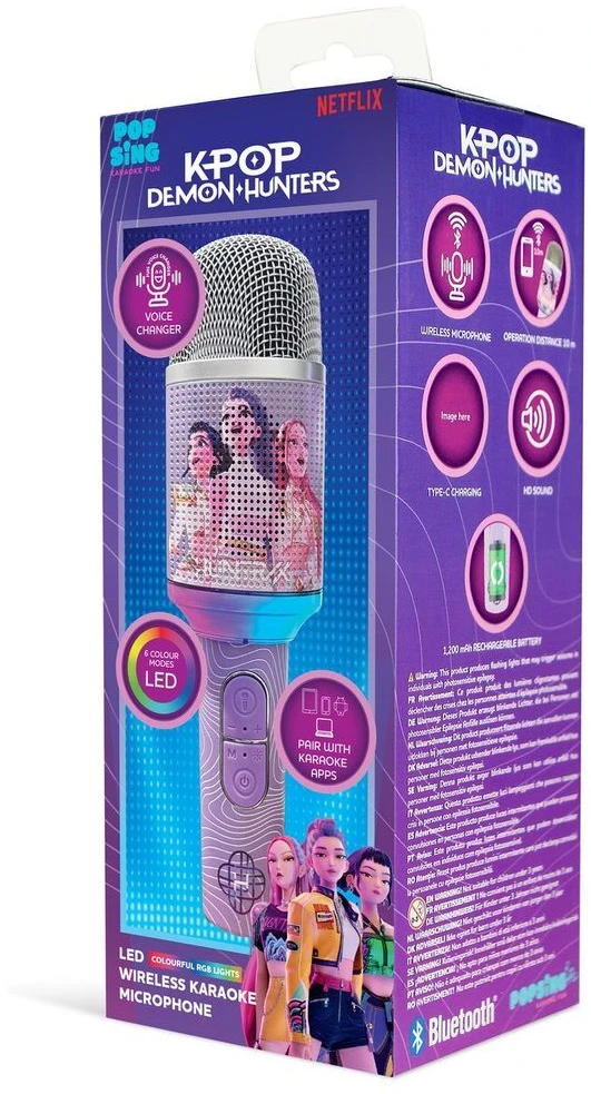 Otl Technologies OTL - K-POP Wireless Karaoke Microphone LED Light Up