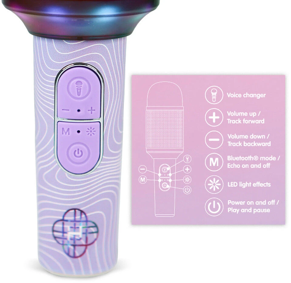 Otl Technologies OTL - K-POP Wireless Karaoke Microphone LED Light Up