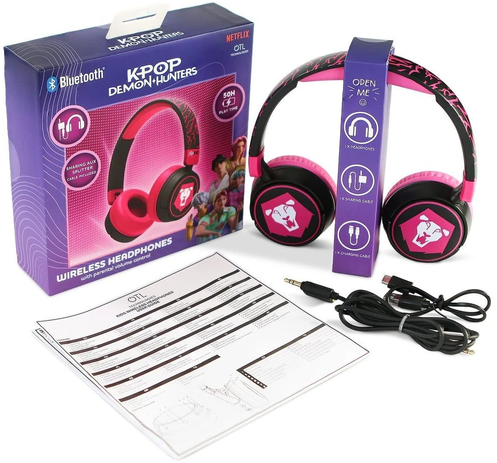 Otl Technologies Kpop Demon Hunter Saja Boys core headphones