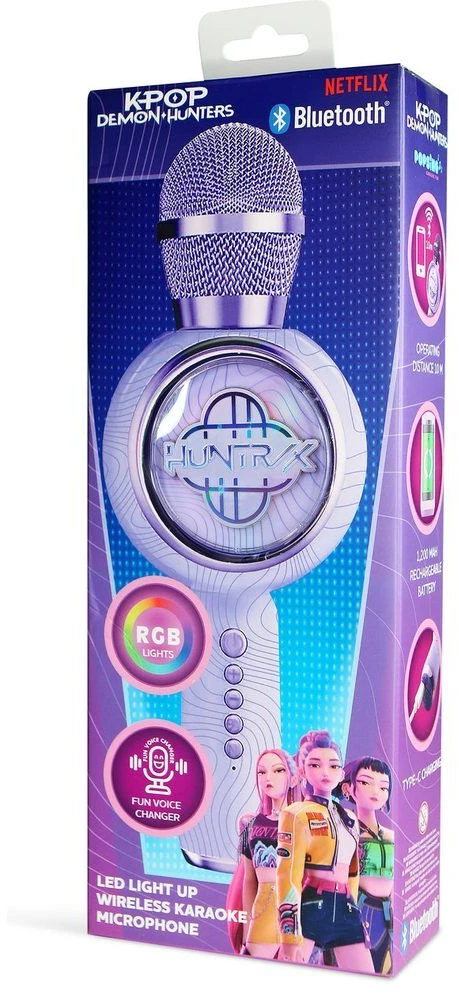 Otl Technologies OTL - PopSing LED Microphone - KPop Demon Hunters Popsing