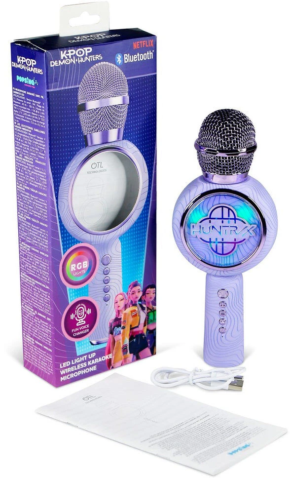 Otl Technologies OTL - PopSing LED Microphone - KPop Demon Hunters Popsing