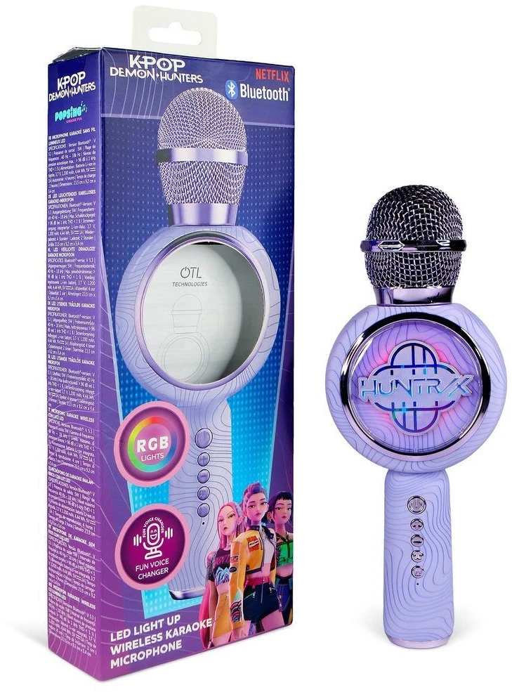 Otl Technologies OTL - PopSing LED Microphone - KPop Demon Hunters Popsing