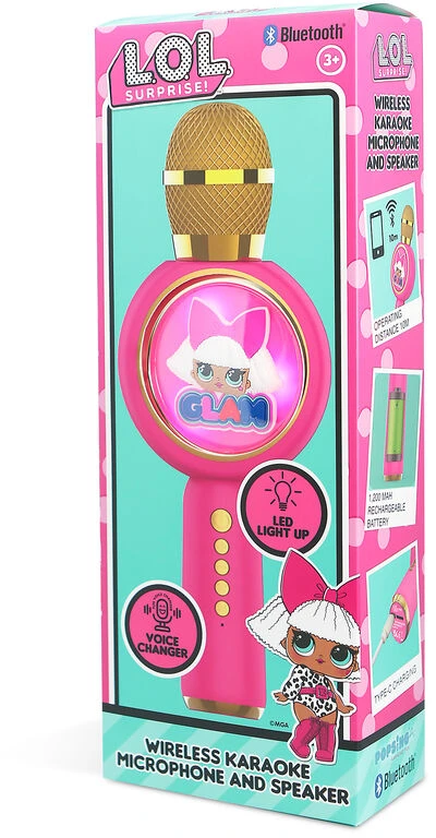 L.O.L Surprise OTL - LOL staigmena ! GLAM PopSing LED mikrofonas