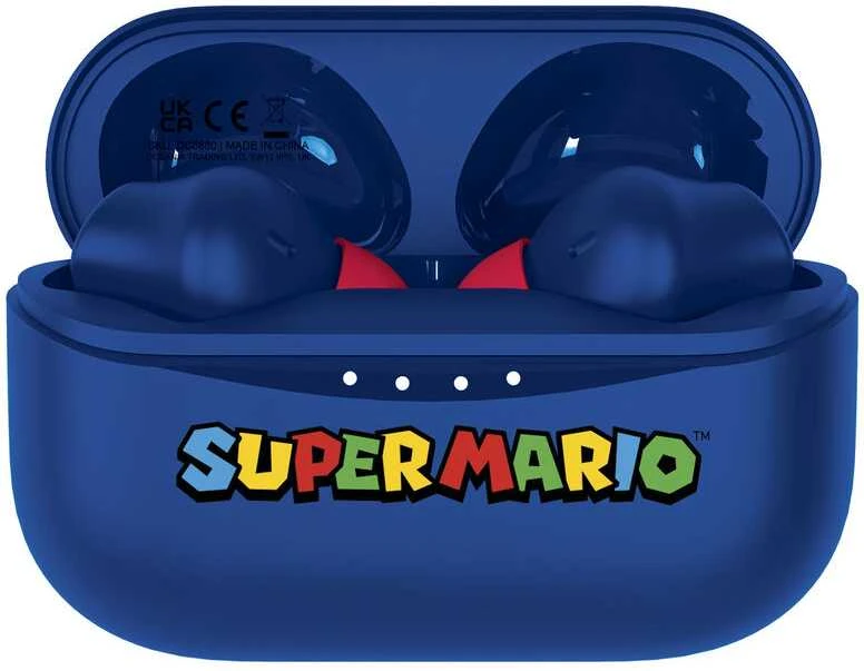 OTL Super Mario TWS belaidės ausinės, Mėlynos spalvos