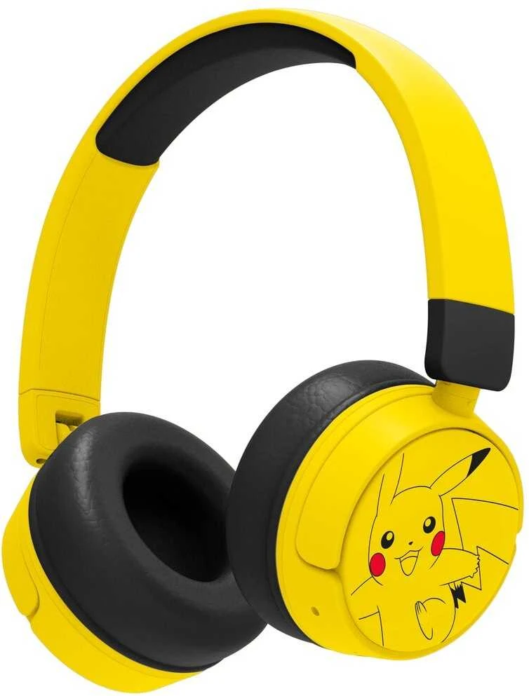 OTL - „Bluetooth“ ausinės su tėvų kontrole - Pokemon Pikachu, geltonos