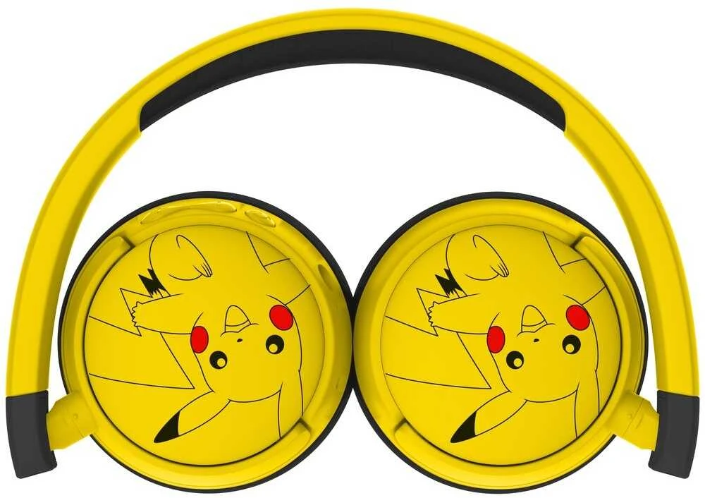OTL - „Bluetooth“ ausinės su tėvų kontrole - Pokemon Pikachu, geltonos