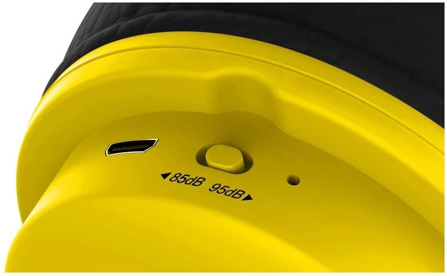 OTL - „Bluetooth“ ausinės su tėvų kontrole - Pokemon Pikachu, geltonos