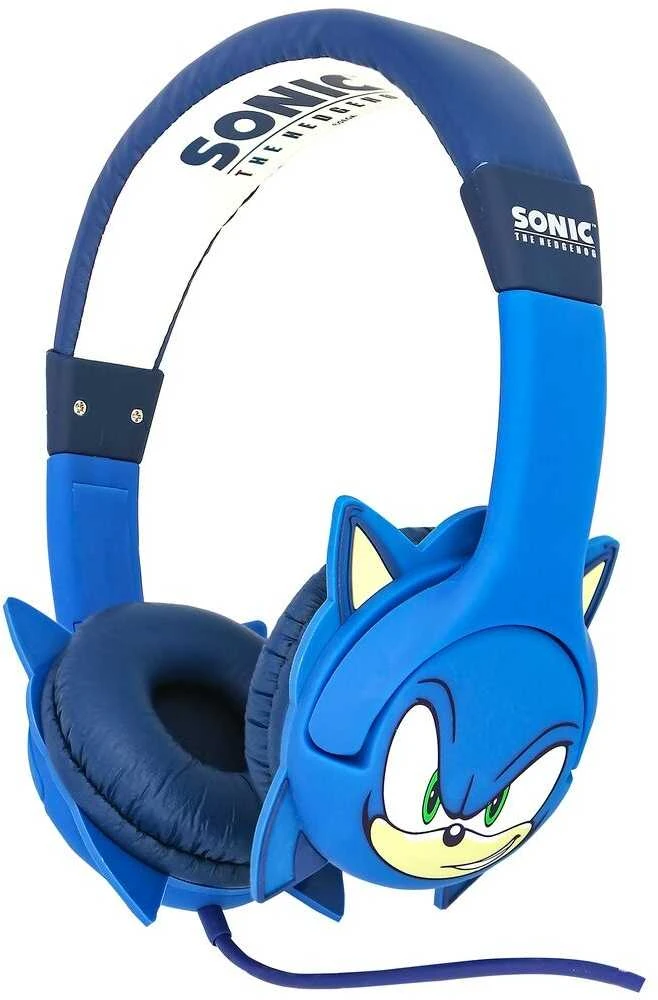 Otl Technologies Vaikiškos Ausinės OTL Sonic the Hedgehog su guminėmis ausimis