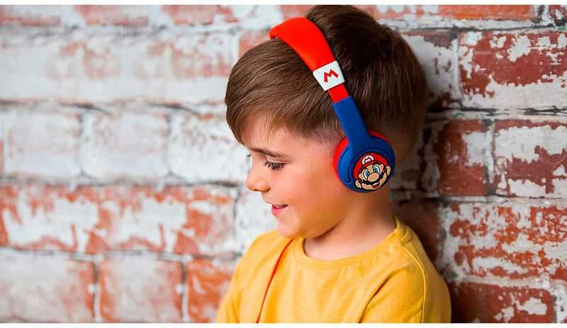 OTL Technologies Super Mario Blue laidinės ausinės vaikams