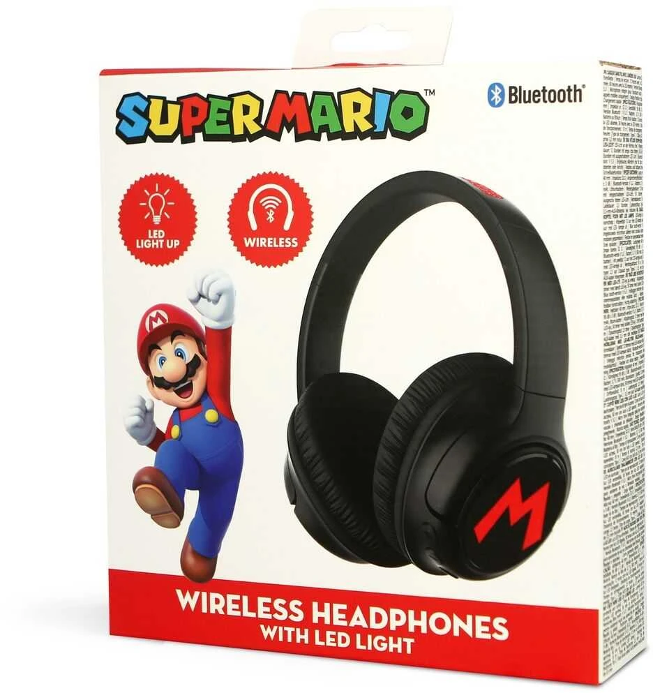OTL - „Super Mario“ belaidės ausinės su LED lempute