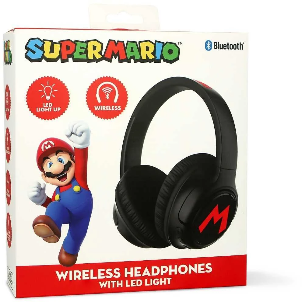 OTL - „Super Mario“ belaidės ausinės su LED lempute