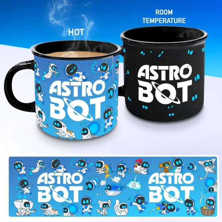 Paladone ABYstyle Astro Bot puodelis | Reaguojantis į karštį 350 ml