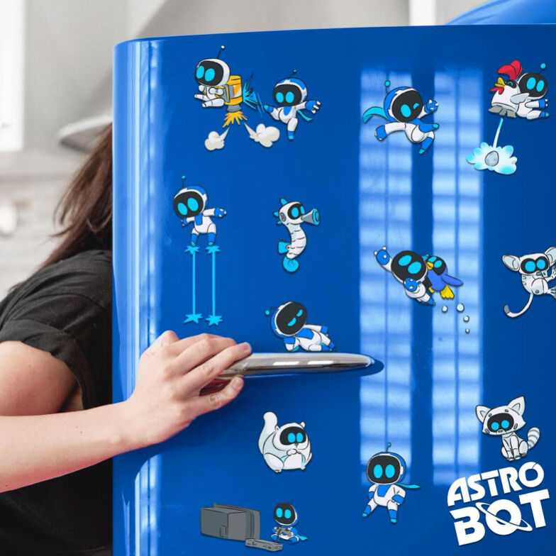Dėlionė Paladone Astrobot šaldytuvo magnetai