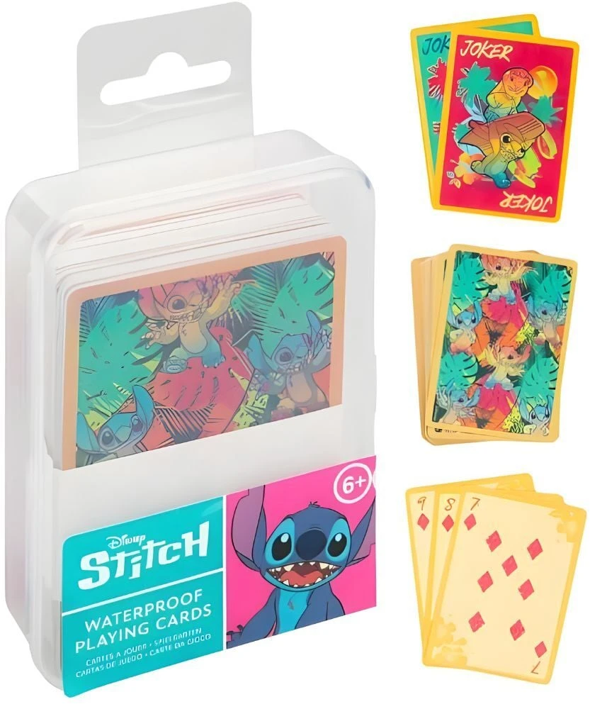 Paladone PALADONE Disney Stitch Vandeniui atsparios kortos