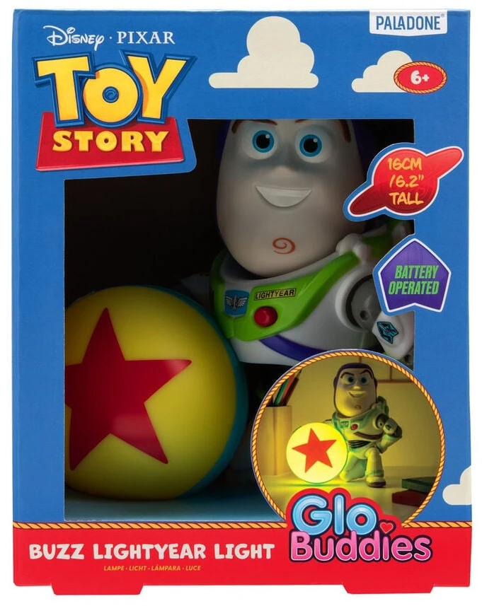 Paladone PALADONE Toy Story Lampka GloBuddies Buzz Astral (wysokość: 16 Cm)
