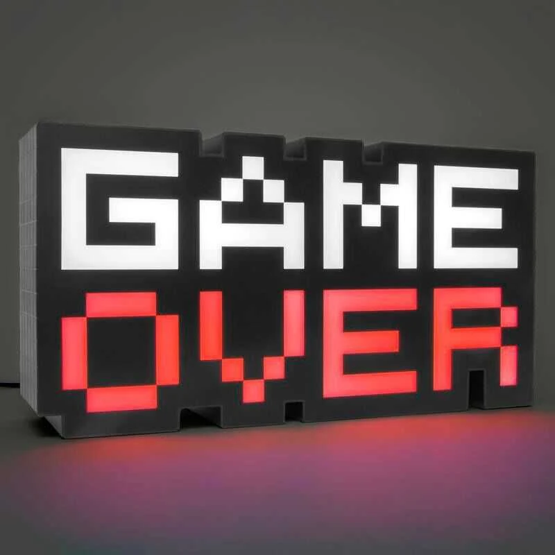 Paladone Licenced Game Over lempa