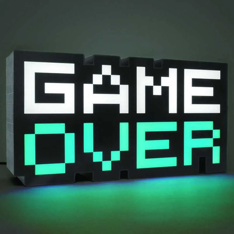 Paladone Licenced Game Over lempa