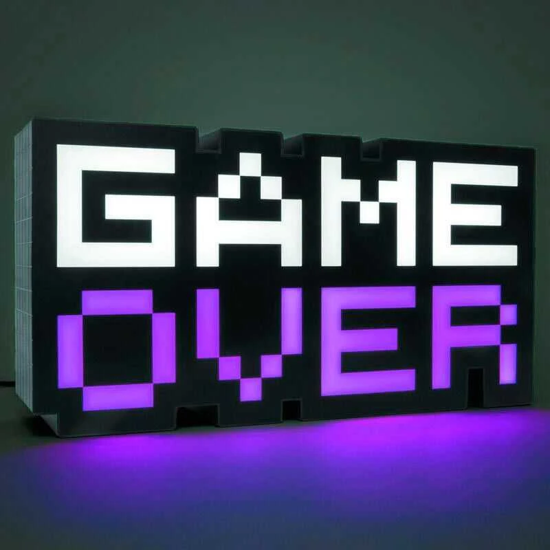 Paladone Licenced Game Over lempa