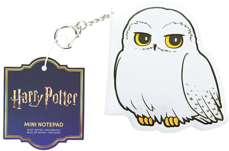 Paladone Harry Potter Hedwig keychain notebook