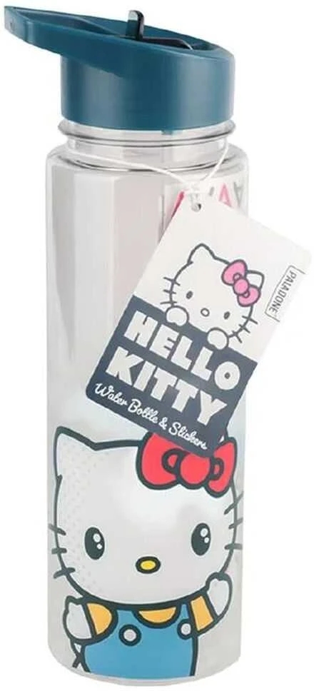 Gertuvė Paladone Hello Kitty bottle with stickers 650ml