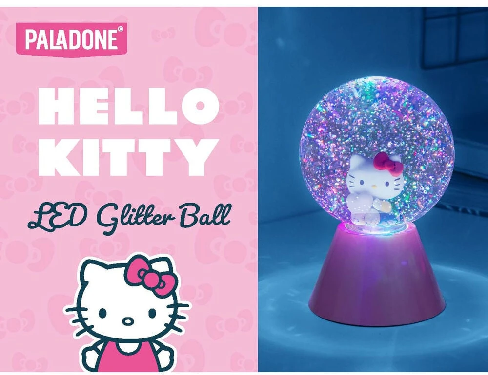 Paladone Hello Kitty Glitter LED Lamp