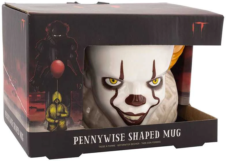 Paladone Pyramid IT - Puodelis 3D PENNYWISE Klaun su filmu TO