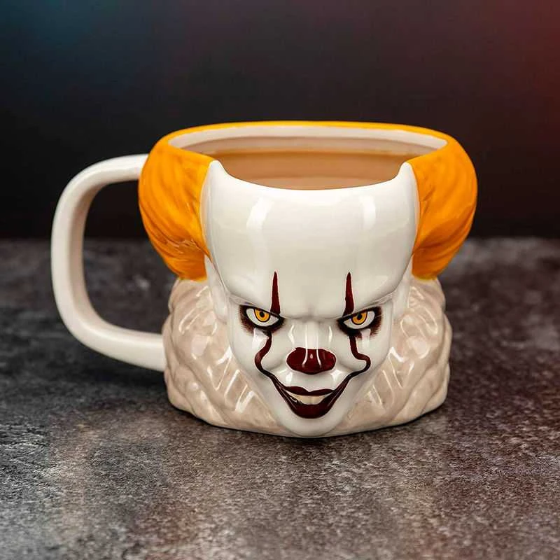Paladone Pyramid IT - Puodelis 3D PENNYWISE Klaun su filmu TO