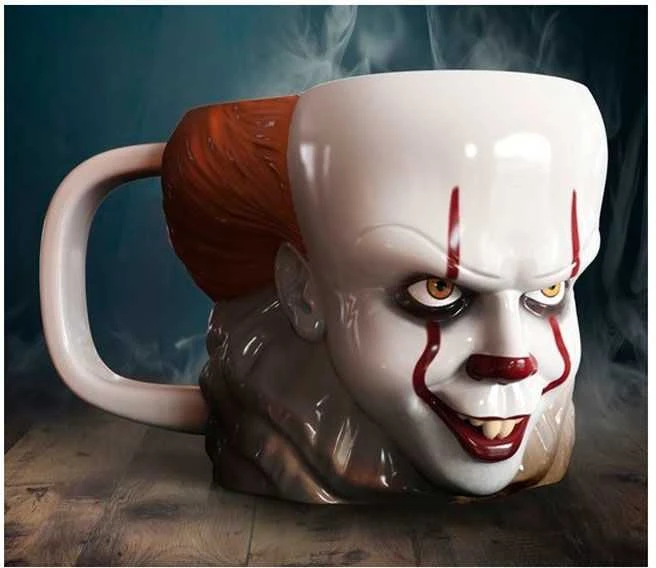 Paladone Pyramid IT - Puodelis 3D PENNYWISE Klaun su filmu TO