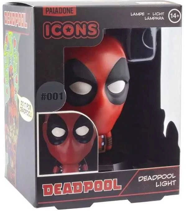 Paladone Deadpool Icon lempa