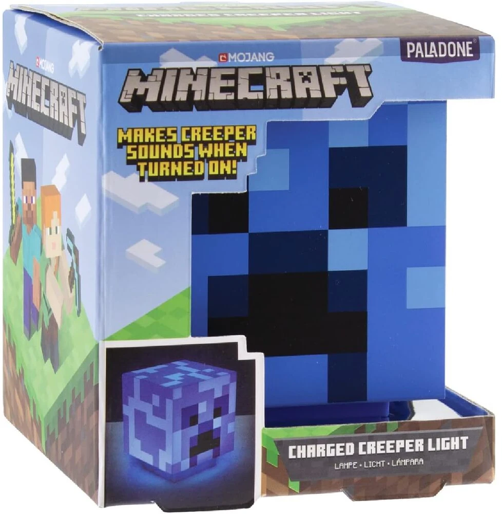 Paladone Minecraft - Charged Creeper lempa | 12 cm