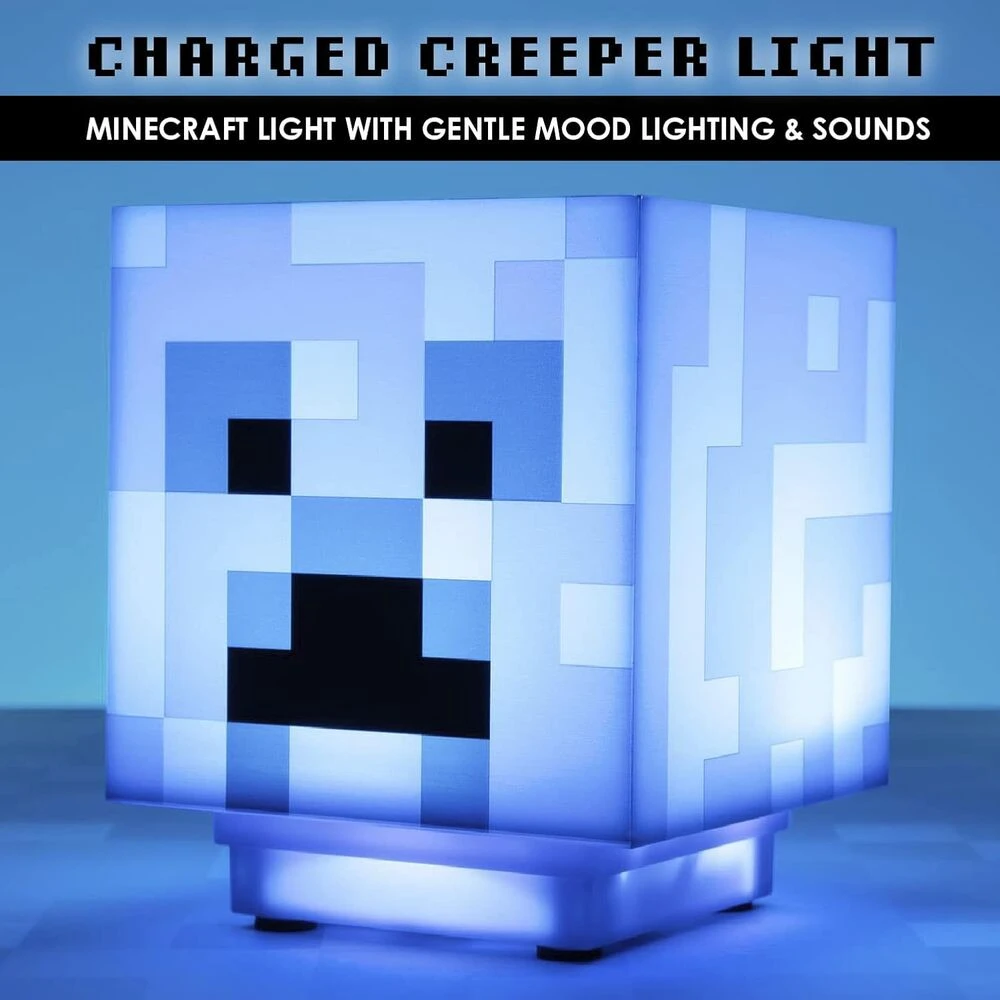 Paladone Minecraft - Charged Creeper lempa | 12 cm