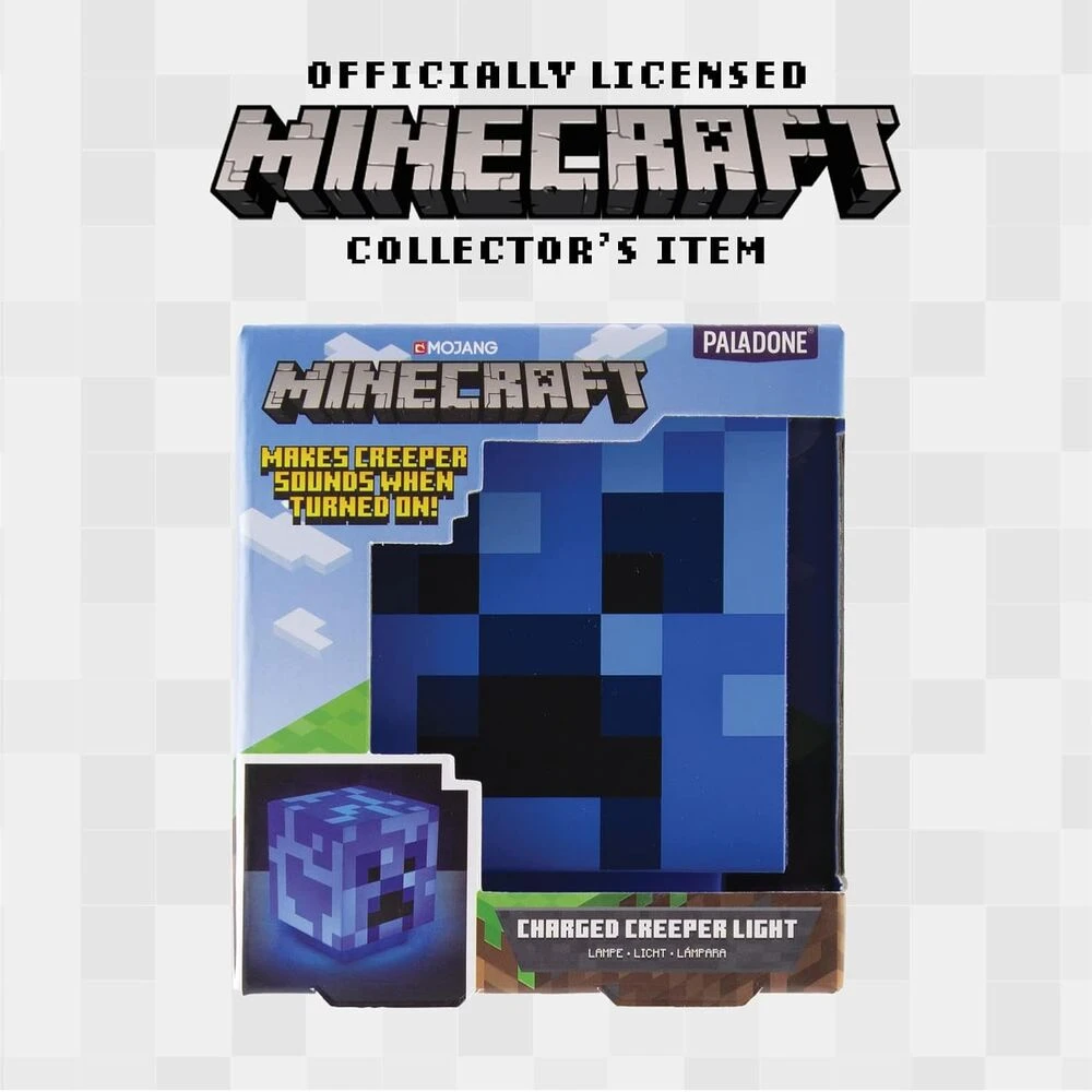 Paladone Minecraft - Charged Creeper lempa | 12 cm