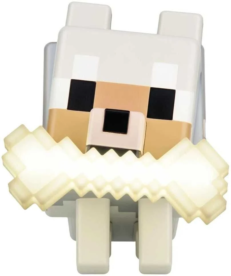 Paladone Minecraft Wolf GloBuddies lempa | 14.3 cm