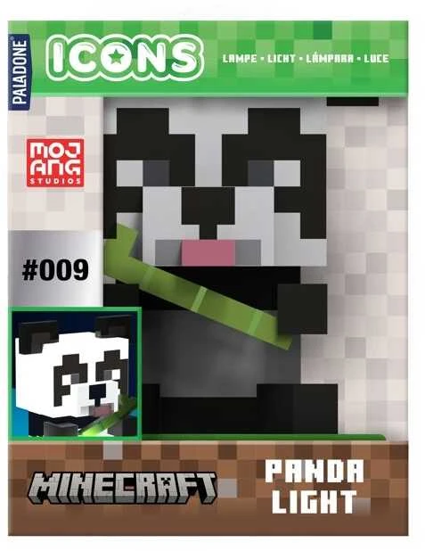 Paladone Šviestuvas - PP Minecraft Panda 11cm