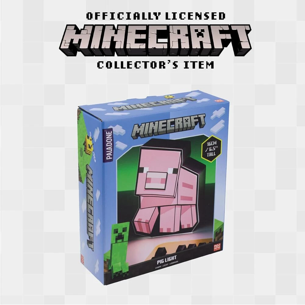 Paladone Minecraft Pig lempa