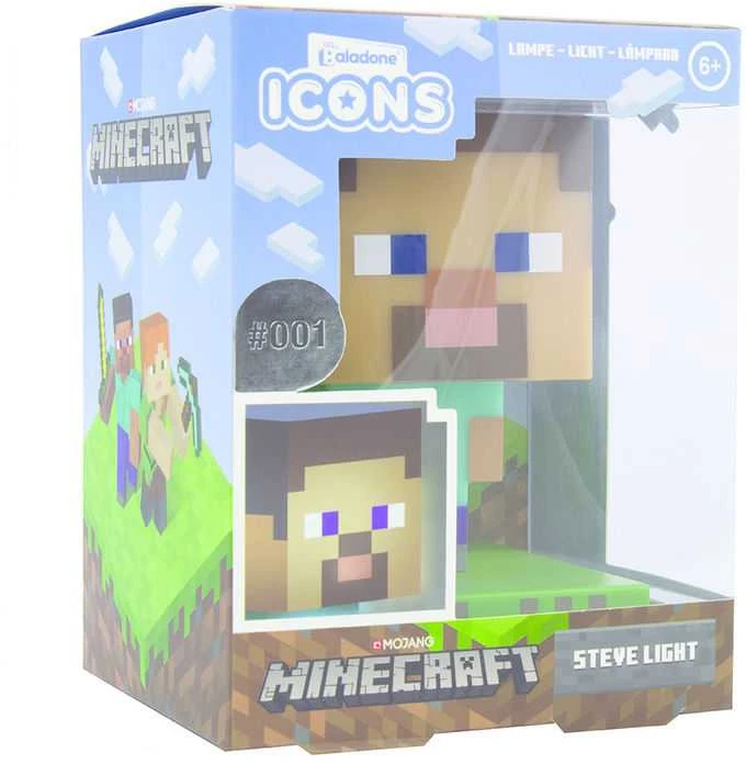 Paladone MINECRAFT Steve ICON lempa | 10cm