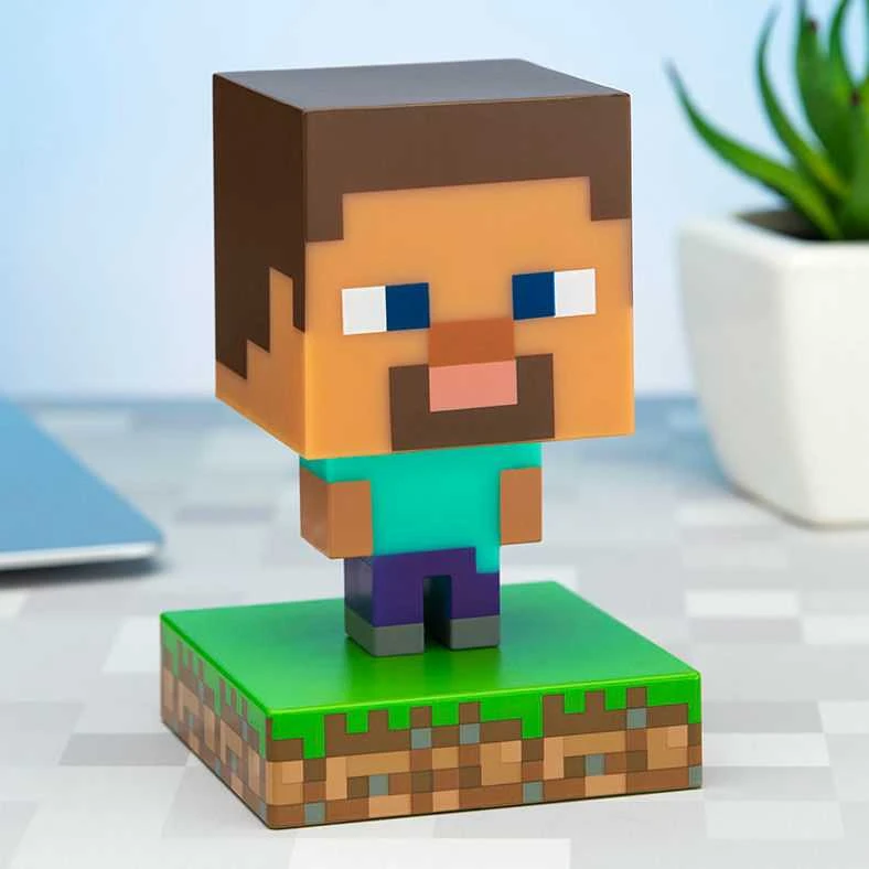 Paladone MINECRAFT Steve ICON lempa | 10cm