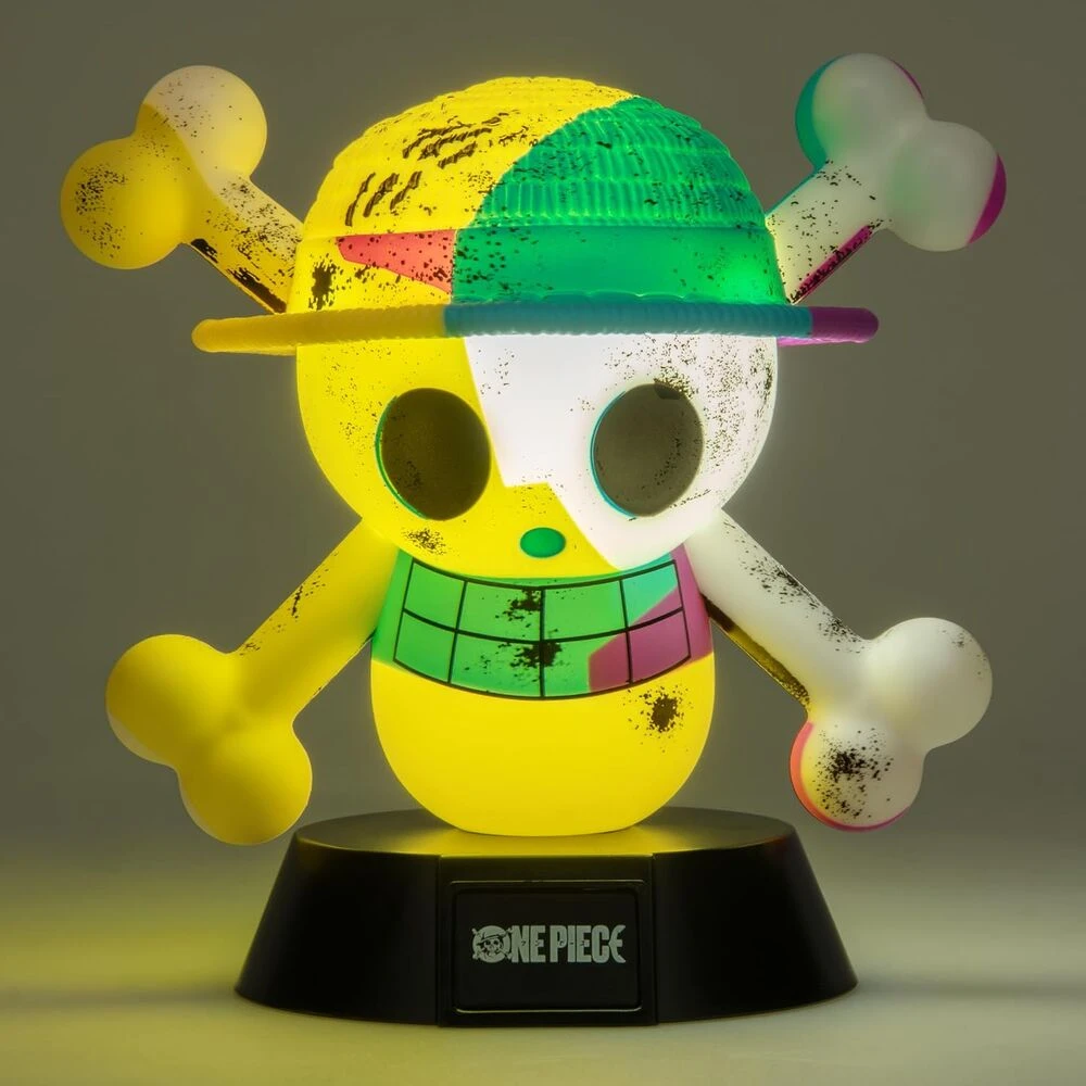 Paladone „One Piece“ – „Jolly Roger“ piktograma, skirta šviesai