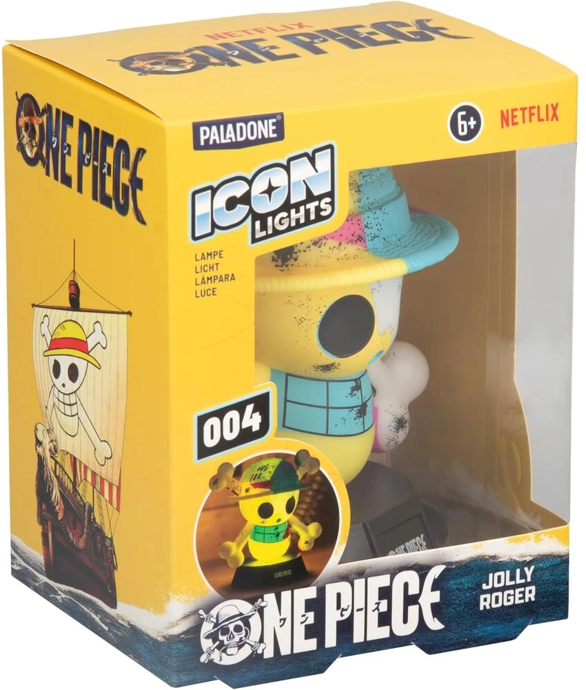 Paladone „One Piece“ – „Jolly Roger“ piktograma, skirta šviesai