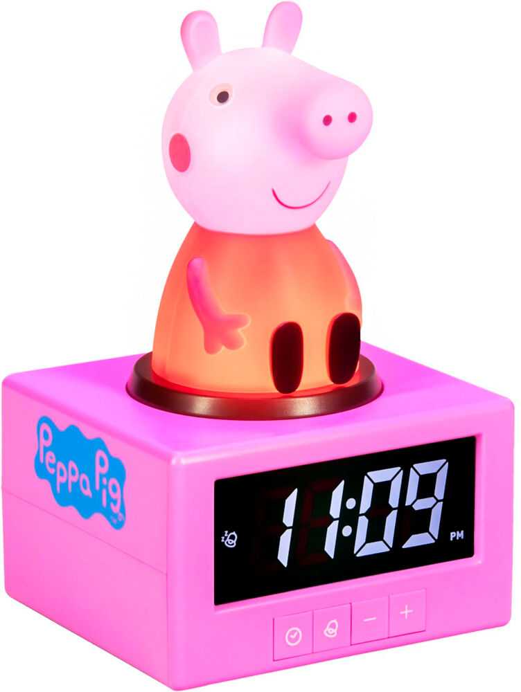 Paladone - Peppa Pig piktogramos žadintuvas