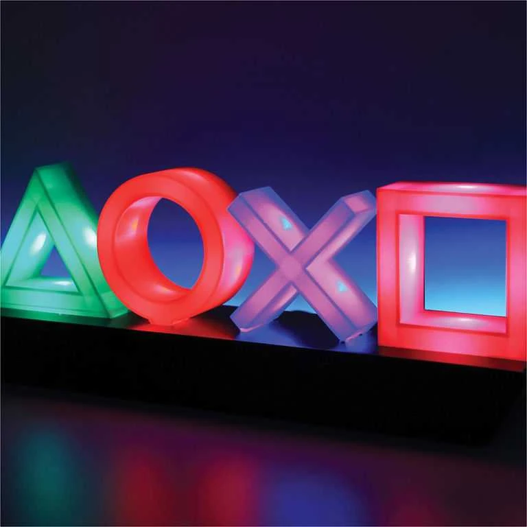 Paladone PlayStation Icons lempa (spalvota)