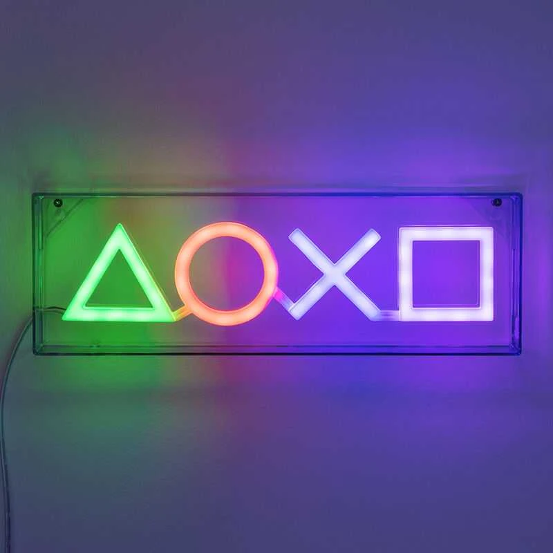 Paladone „Playstation“ LED neoninė lemputė