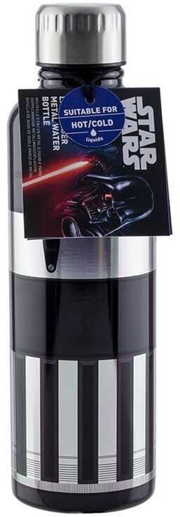Paladone Darth Vader Lightsaber Metal Vanduo Bottle Daily usage 500 ml Nerūdijantis plienas Juodas, Sidabrinis