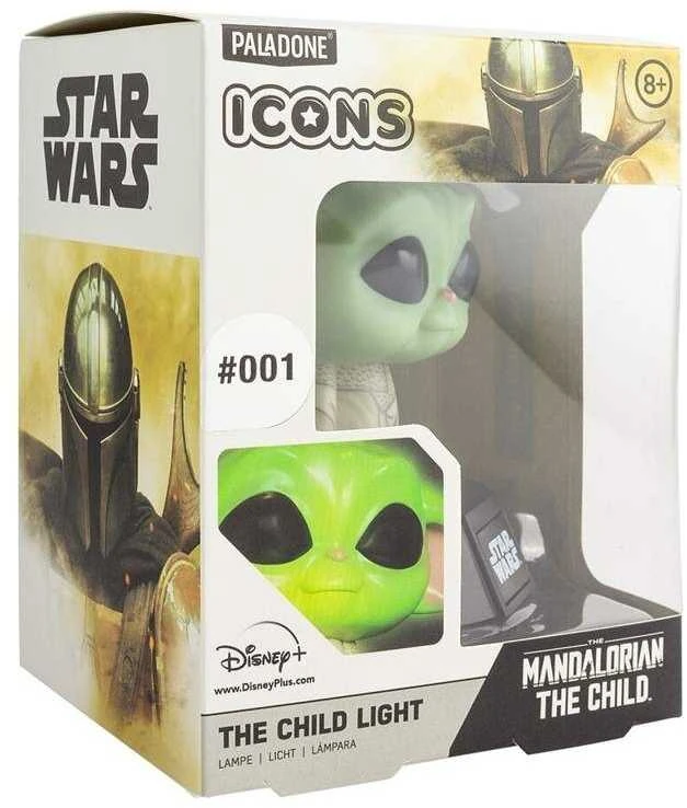 Paladone STAR WARS - THE CHILD BABY YODA ICON lempa 10cm