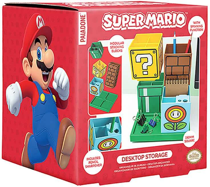 Paladonesuper Mario „Super Mario“ darbalaukio organizatorius