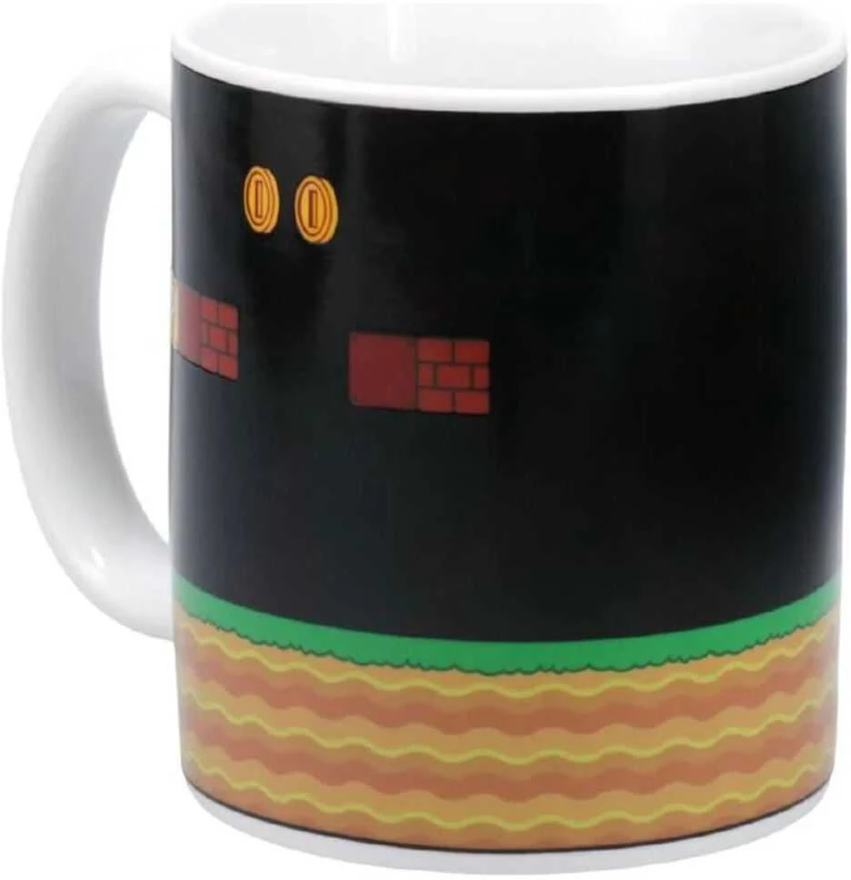 Paladone Super Mario Level heat change mug 300ml