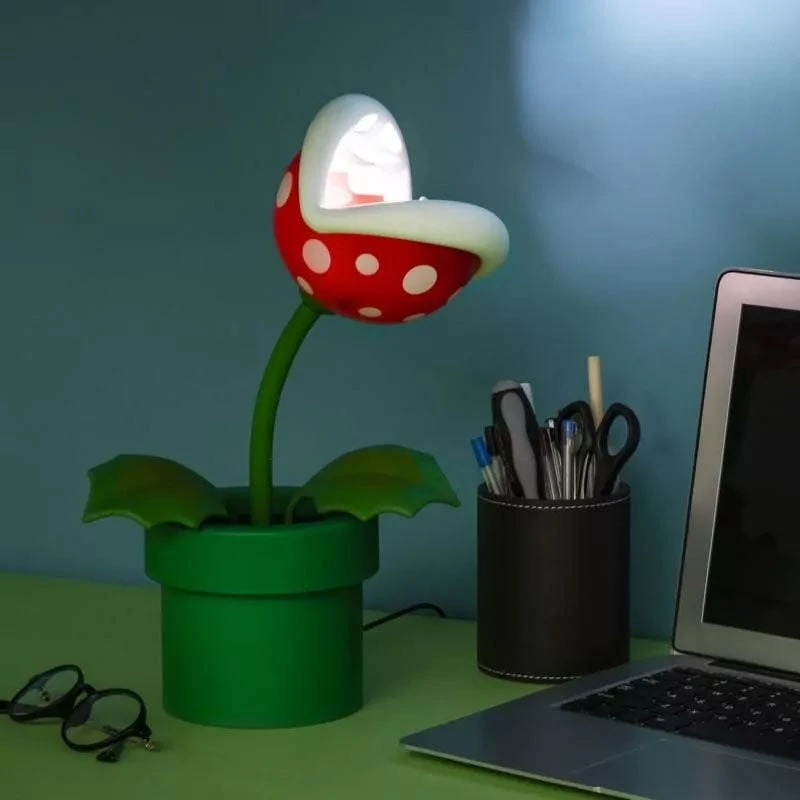 Paladone Product Nintendo Piranha Plant Posable Lamp (PP6348NN)
